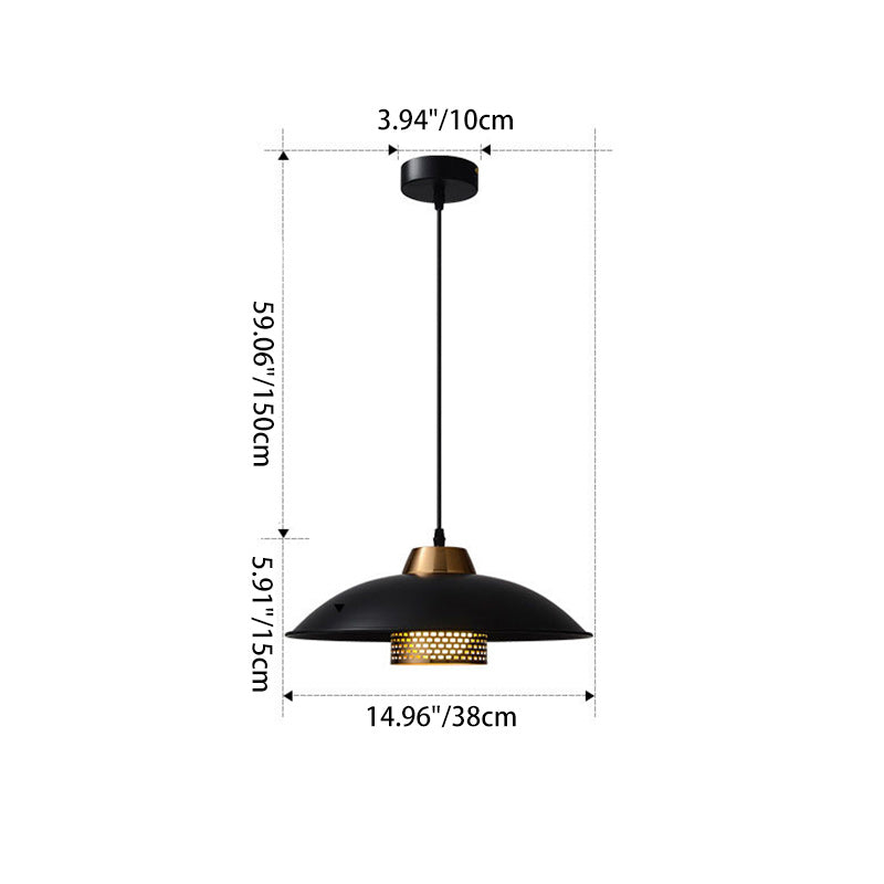 Zeitgenössische skandinavische Schalenform Halbkugel Glasharz 1 - Licht Pendelleuchte für Esszimmer 