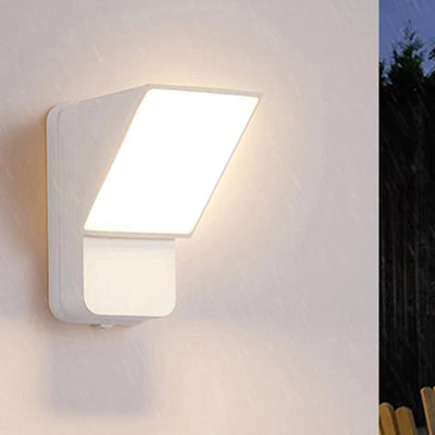 Modern Simplicity Waterproof Rotatable Aluminum Lampshade LED Wall Sconce Lamp For Outdoor Patio