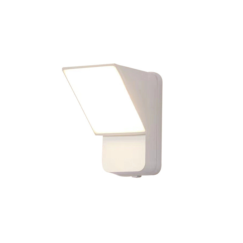 Modern Simplicity Waterproof Rotatable Aluminum Lampshade LED Wall Sconce Lamp For Outdoor Patio