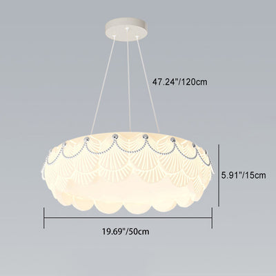 Luz de techo LED empotrada redonda de acrílico y madera maciza nórdica contemporánea para dormitorio 