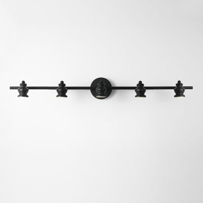 Modern Minimalist Hardware Iron LED Vanity Light Mirror Front Wall Sconce Lamp For Bathroom