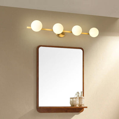 Lámpara Aplique de Pared Frontal de Espejo con Luz LED de Tira Rectangular Minimalista 