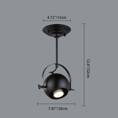 Contemporary Nordic Dome Round Hardware Iron Lampshade 1/2/3/4 - Light Chandelier For Dining Room