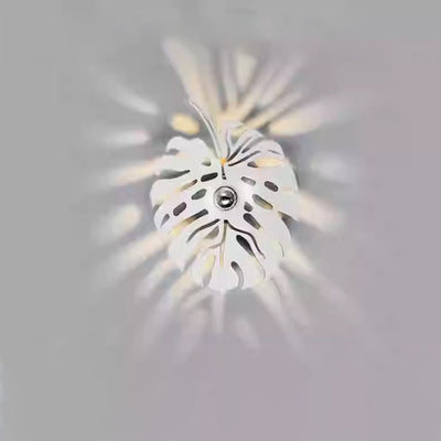 Contemporary Creative Iron Deer Butterfly Snowflake 1-Light Wall Sconce Lamp For Bedroom Bedside And Living Room