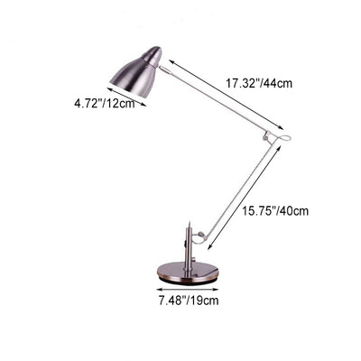 Modern Minimalist Dome Iron 1-Light Table Lamp For Living Room