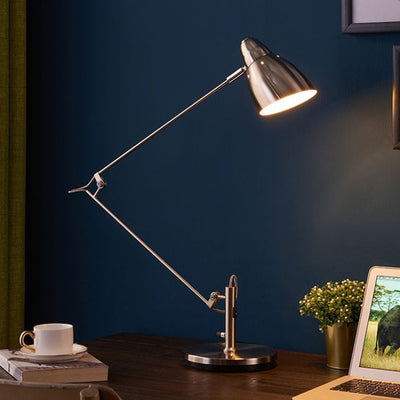 Modern Minimalist Dome Iron 1-Light Table Lamp For Living Room