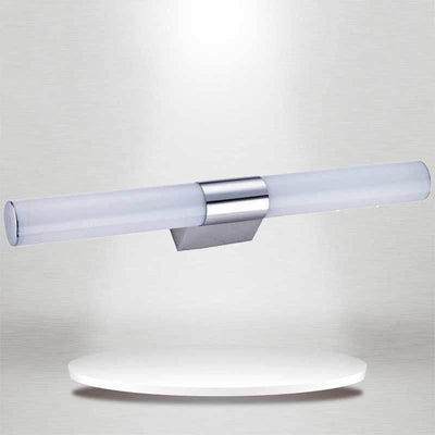 Modern Simplicity Cylinder Hardware Acrylic LED Vanity Light Wall Sconce Lamp For Bathroom