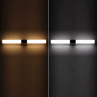 Modern Simplicity Cylinder Hardware Acrylic LED Vanity Light Wall Sconce Lamp For Bathroom