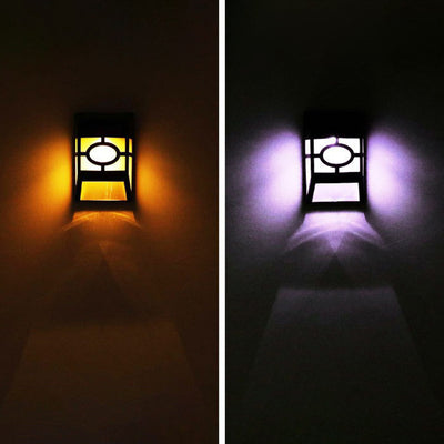 Modern Simplicity Rectangle Trapezoidal ABS PP PC LED Wall Sconce Lamp For Outdoor Patio