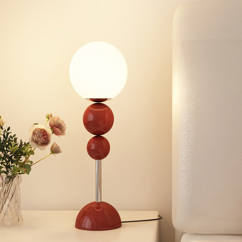 Modern Minimalist Multi Orb Iron Plastic 1-Light Table Lamp For Bedroom