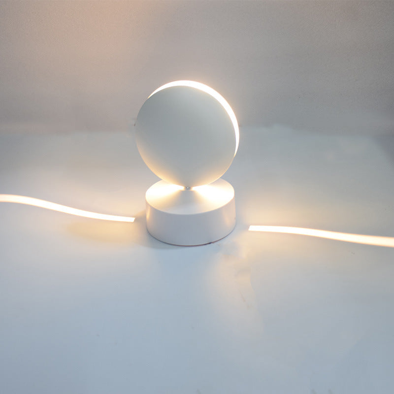 Moderne Einfachheit Runde Oval Aluminium Acryl LED Wand Leuchte Lampe Für Wohnzimmer 