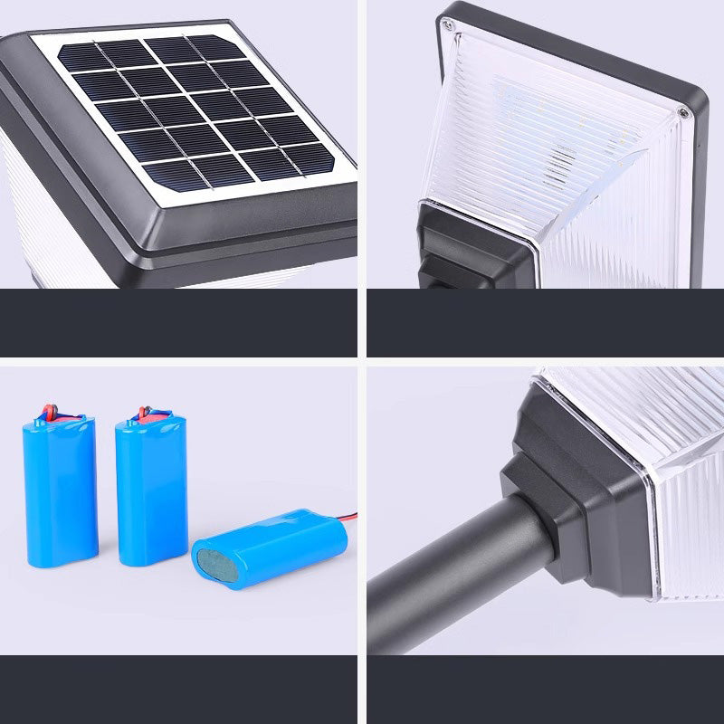 Modern Minimalist Square Cone Cylinder ABS PC LED Ground Plug Outdoor Light For Garden