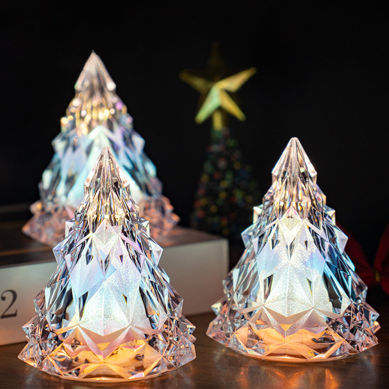 Contemporary Creative Small Snowy Mountain PP PS LED Table Lamp For Living Room