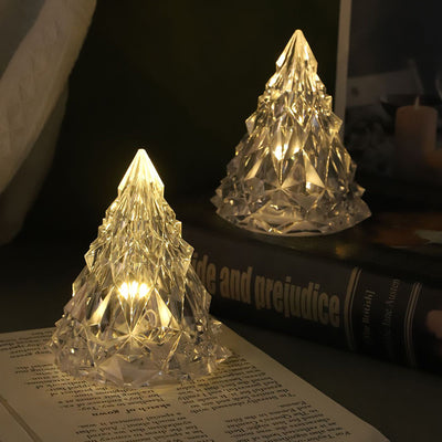 Contemporary Creative Small Snowy Mountain PP PS LED Table Lamp For Living Room