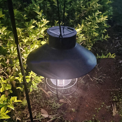 Modern Simplicity Solar Lantern Iron Frame LED Landscape Light Outdoor Light For Garden