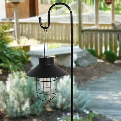 Modern Simplicity Solar Lantern Iron Frame LED Landscape Light Outdoor Light For Garden