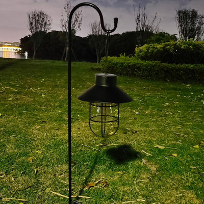 Modern Simplicity Solar Lantern Iron Frame LED Landscape Light Outdoor Light For Garden