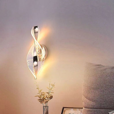 Modern Minimalist Nexus Star Dot Pattern Aluminum Acrylic LED Wall Sconce Lamp For Bedroom