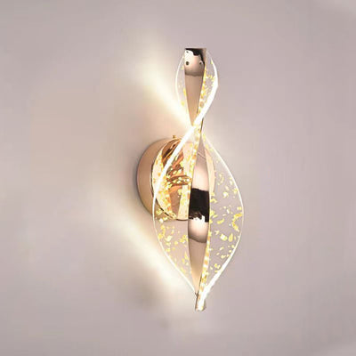 Modern Minimalist Nexus Star Dot Pattern Aluminum Acrylic LED Wall Sconce Lamp For Bedroom