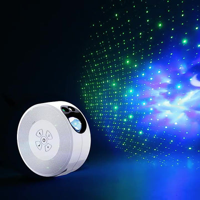 Contemporary Creative Round Projection Full Star ABS LED Table Lamp For Bedroom