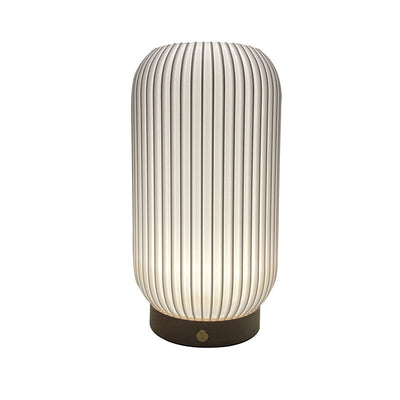 Contemporary Nordic Column Plastic LED Table Lamp For Living Room