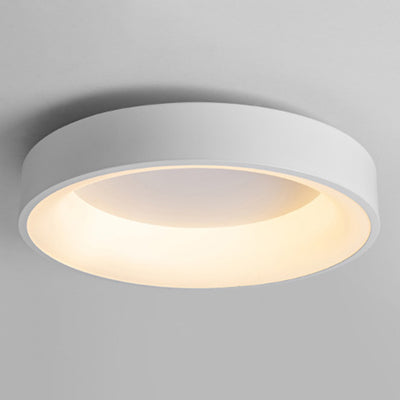 Contemporary Nordic Round Iron Acrylic LED Flush Mount Ceiling Light For Living Room