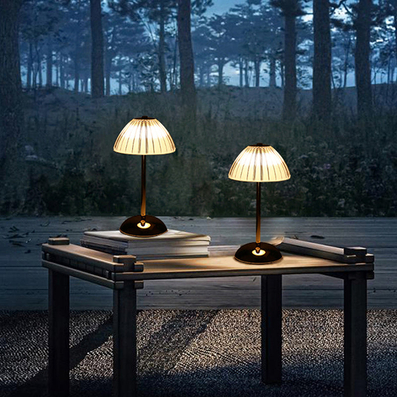 Contemporary Nordic Dome Iron Acrylic LED Table Lamp For Living Room