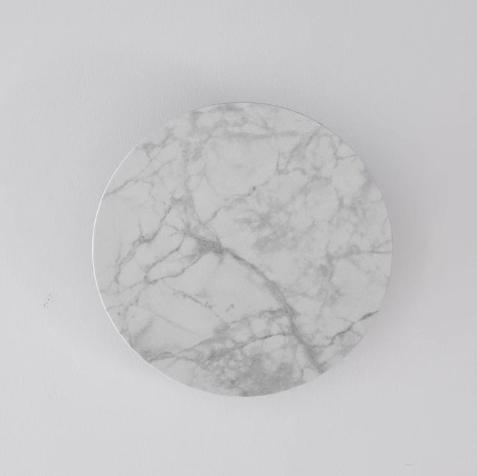 Contemporary Creative Rock Board Round Glacier Acrylic LED Wall Sconce Lamp For Living Room