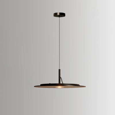 Modern Minimalist Round Iron LED Pendant Light For Living Room