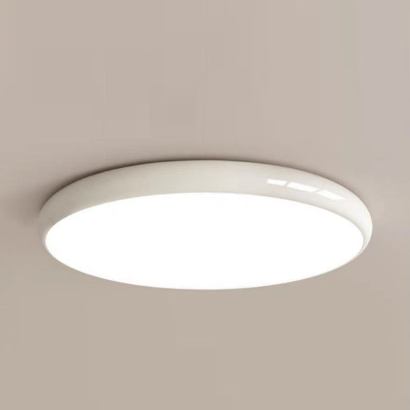 Modern Minimalist Round Iron Acrylic LED Flush Mount Ceiling Light For Living Room