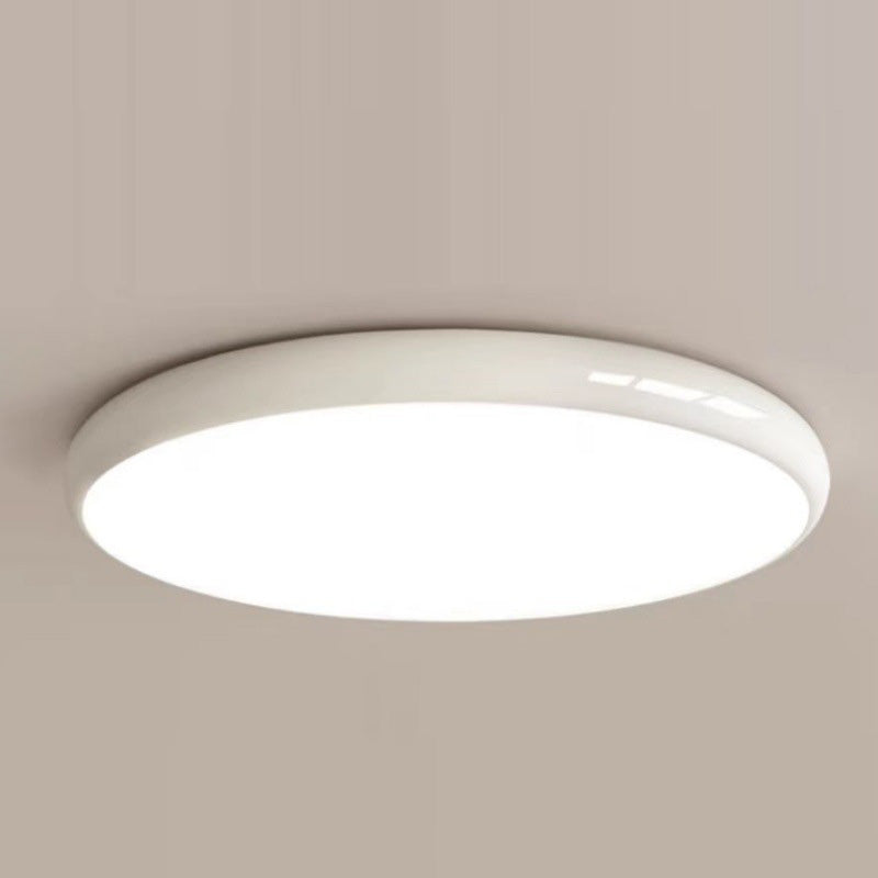 Modern Minimalist Round Iron Acrylic LED Flush Mount Ceiling Light For Living Room