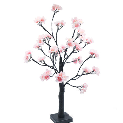 Moderne Art Deco Simulation Blume Baum Form LED Tisch Lampe Für Schlafzimmer 