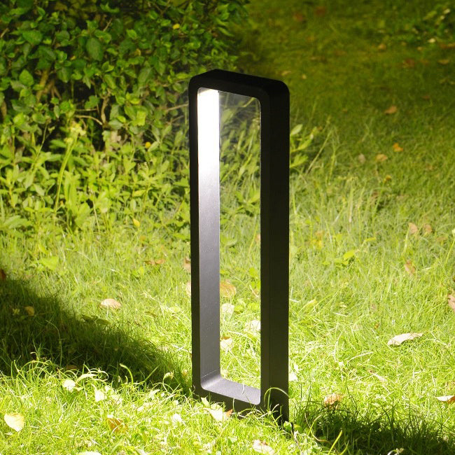 Modern Minimalist Waterproof Rectangle Aluminum LED Landscape Lighting Outdoor Light For Garden