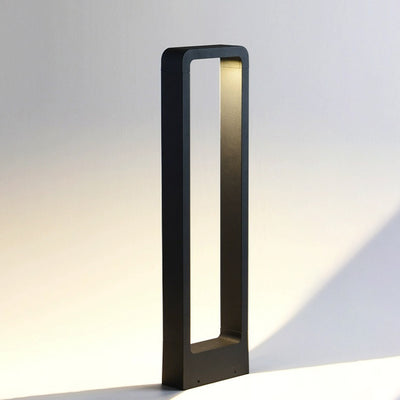 Modern Minimalist Waterproof Rectangle Aluminum LED Landscape Lighting Outdoor Light For Garden