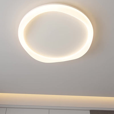 Moderne Einfachheit Eisen Acryl Runde LED Unterputz Deckenleuchte für Schlafzimmer 