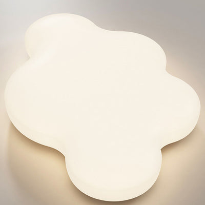 Moderne unbedeutende Creme Cloud Eisen PE LED Unterputz Deckenleuchte für Schlafzimmer 