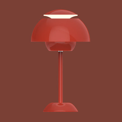 Contemporary Nordic Mushroom Iron USB LED Table Lamp For Living Room