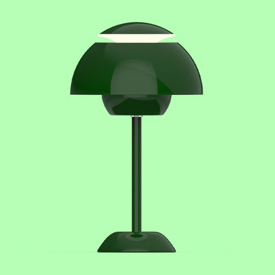 Contemporary Nordic Mushroom Iron USB LED Table Lamp For Living Room