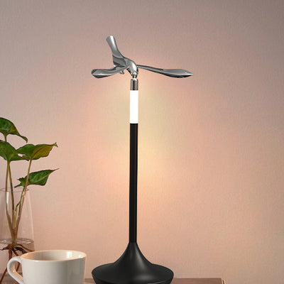 Contemporary Creative USB Balance Bird Aluminum Acrylic LED Table Lamp Night Light For Bedside