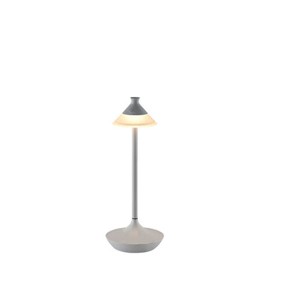 Modern Minimalist USB Rechargeable Spire Aluminum PMMA LED Table Lamp For Bedroom