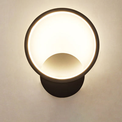 Contemporary Creative Round Square Antler Iron Plastic Silicone LED Wall Sconce Lamp For Bedroom