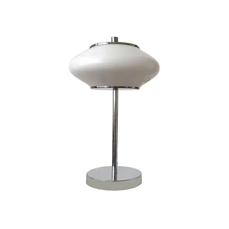 Modern Mid-century UFO Shaped Iron Glass LED Table Lamp For Living Room