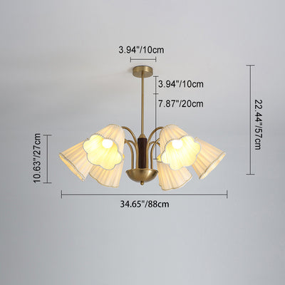 Zeitgenössische skandinavische Zweig Pfeil lange Stange Eisen Acryl LED Kronleuchter für Wohnzimmer 