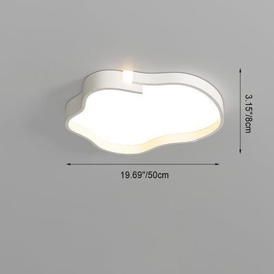 Zeitgenössische Nordische Hardware Aluminium Eiskristall Acryl Wolkenschirm LED Deckenleuchte Für Wohnzimmer 