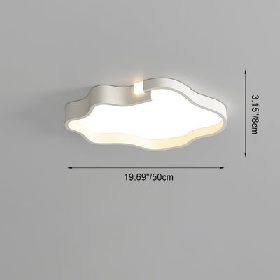 Zeitgenössische Nordische Hardware Aluminium Eiskristall Acryl Wolkenschirm LED Deckenleuchte Für Wohnzimmer 