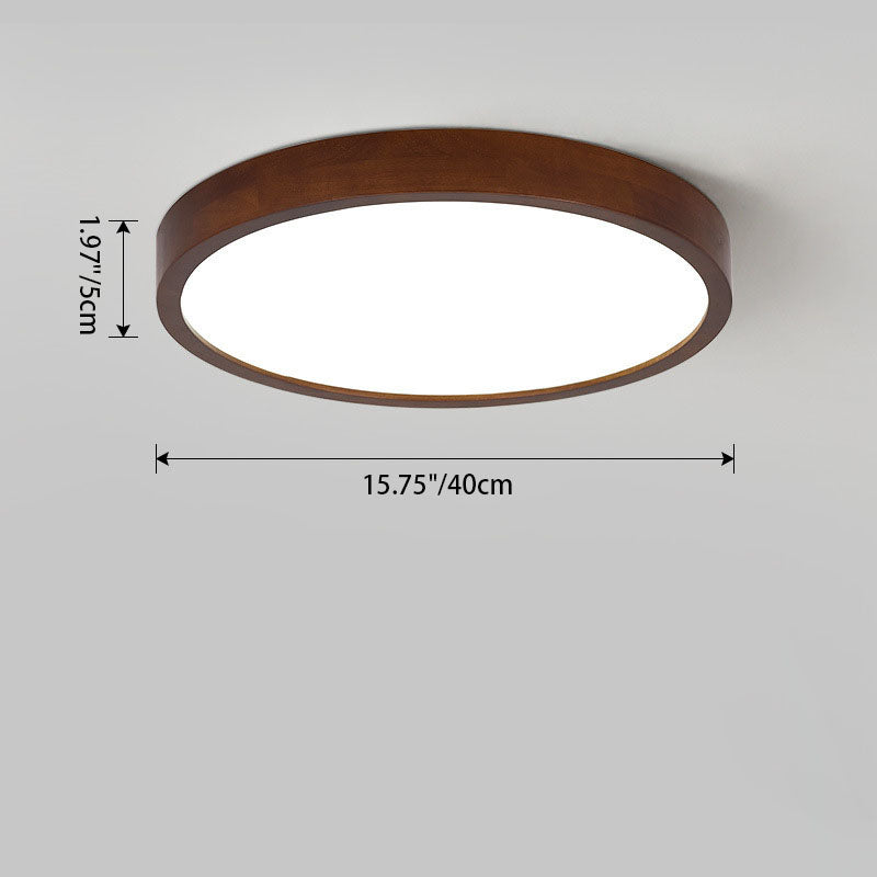 Luz de techo LED empotrada de silicona acrílica de cobre cilíndrico círculo minimalista moderno para dormitorio 