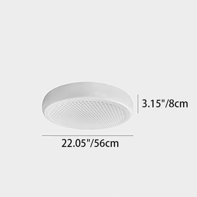 Modern Minimalist Anti-Mosquito Round Star ABS PS LED Flush Mount Ceiling Light For Study