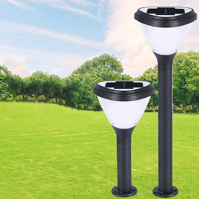 Modern Minimalist Solar Waterproof Cylinder Heart Aluminum PVC LED Ground Plug Lawn Landscape Lamp For Garden