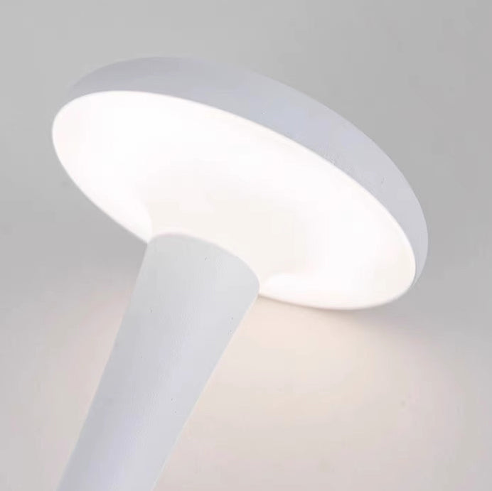 Modern Minimalist Bottle Semicircle Aluminum Acrylic LED Table Lamp For Bedroom