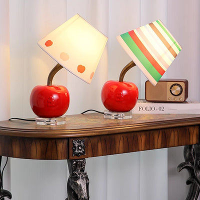 Zeitgenössische skandinavische Zylinderglockenblumen-Scheibenbasis Holzglas 1-Licht Schmelzwachs-Tischlampe für Schlafzimmer 